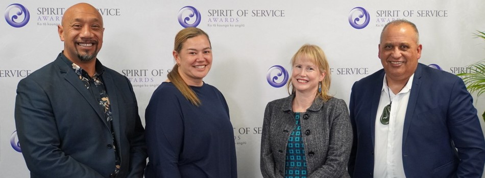 Image of Te Tohu mō te Ratonga Whakahirahira/ Service Excellence Award finalists