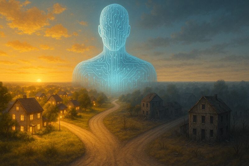 AI, Productivity, and the Choice Between Shared Prosperity and Societal Collapse