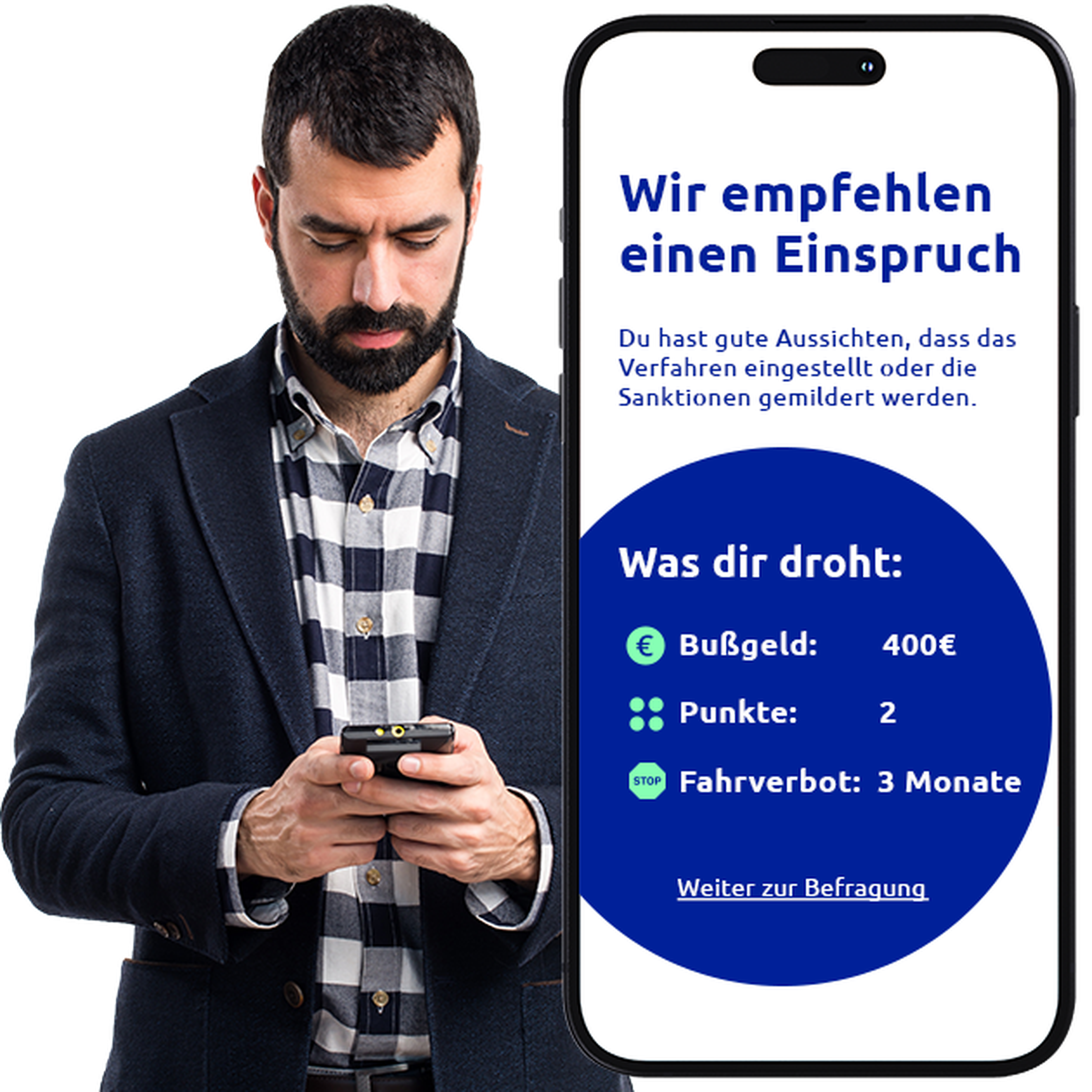 Ihr Sofortschutz bei einem Bußgeldbescheid