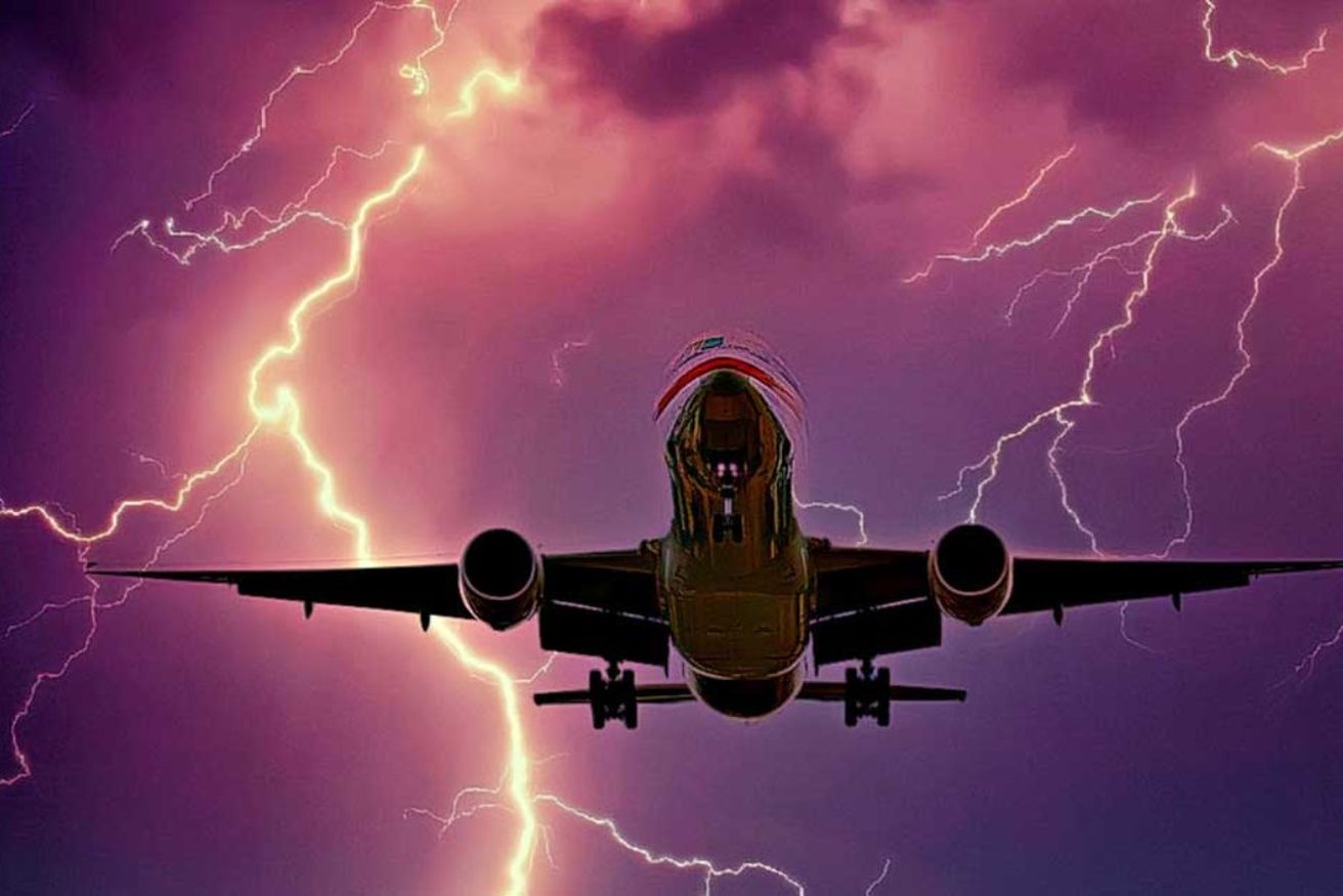 Fliegen bei Gewitter