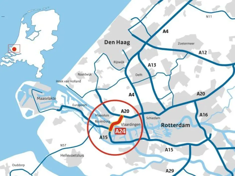 Blankenburgtunnel A24