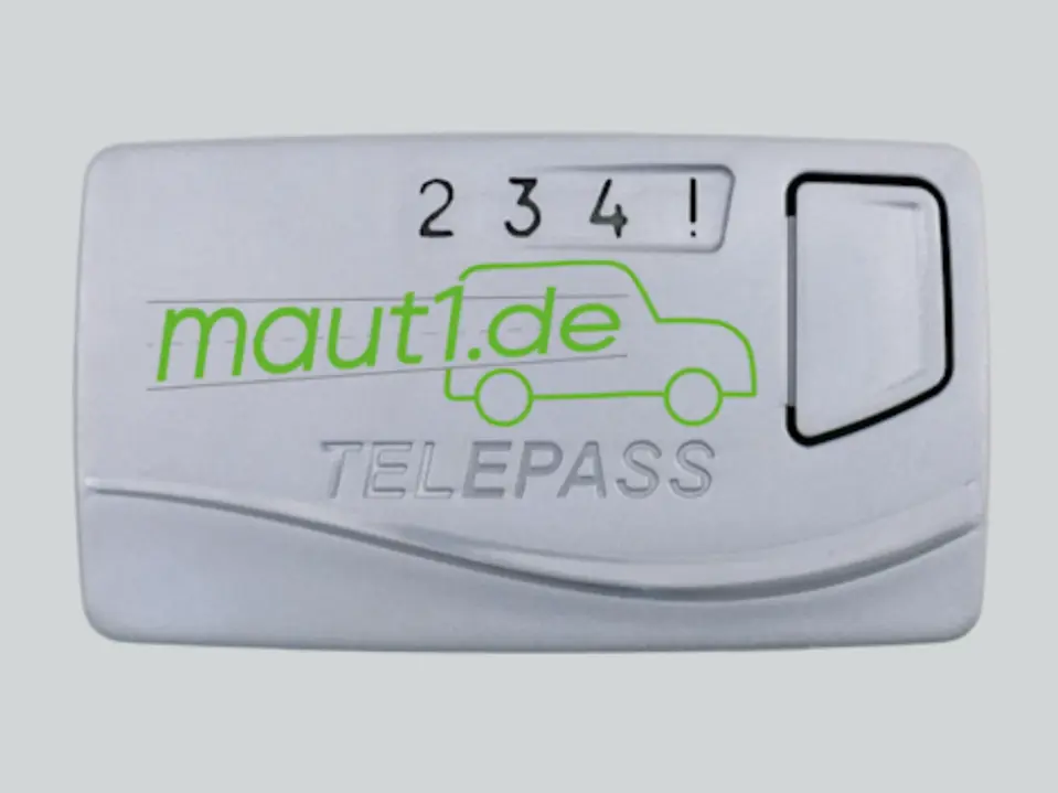 Foto einer Wohnmobil-Mautbox von Telepass