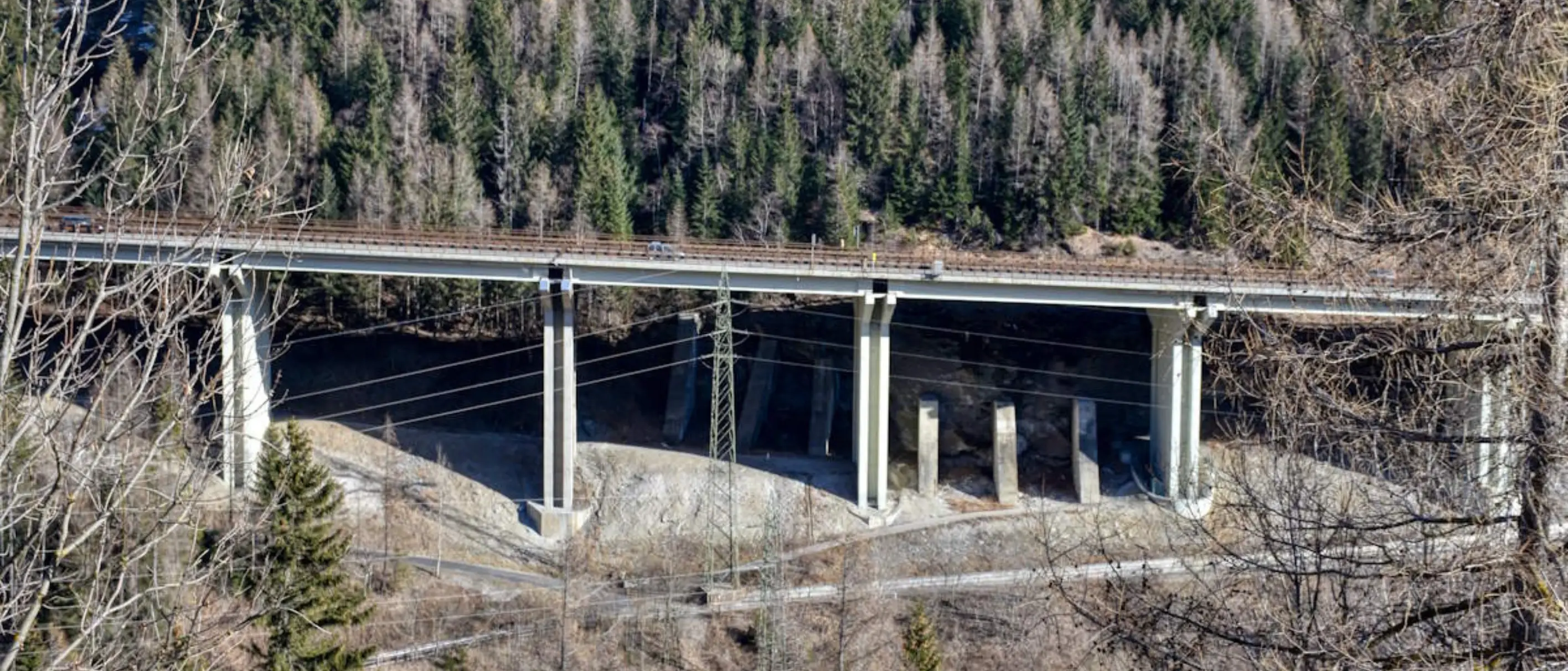 A13 Brenner Autobahn nahe Wipptal