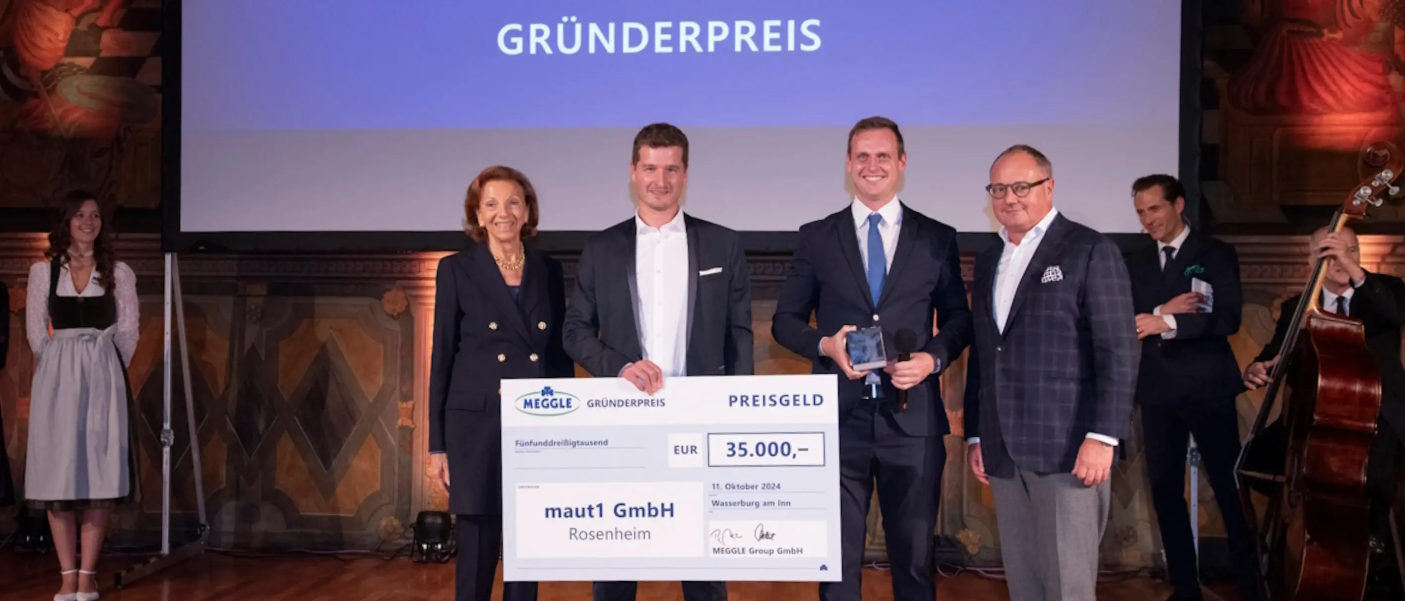 Foto der Gewinner des Meggle Gründerpreis 2024