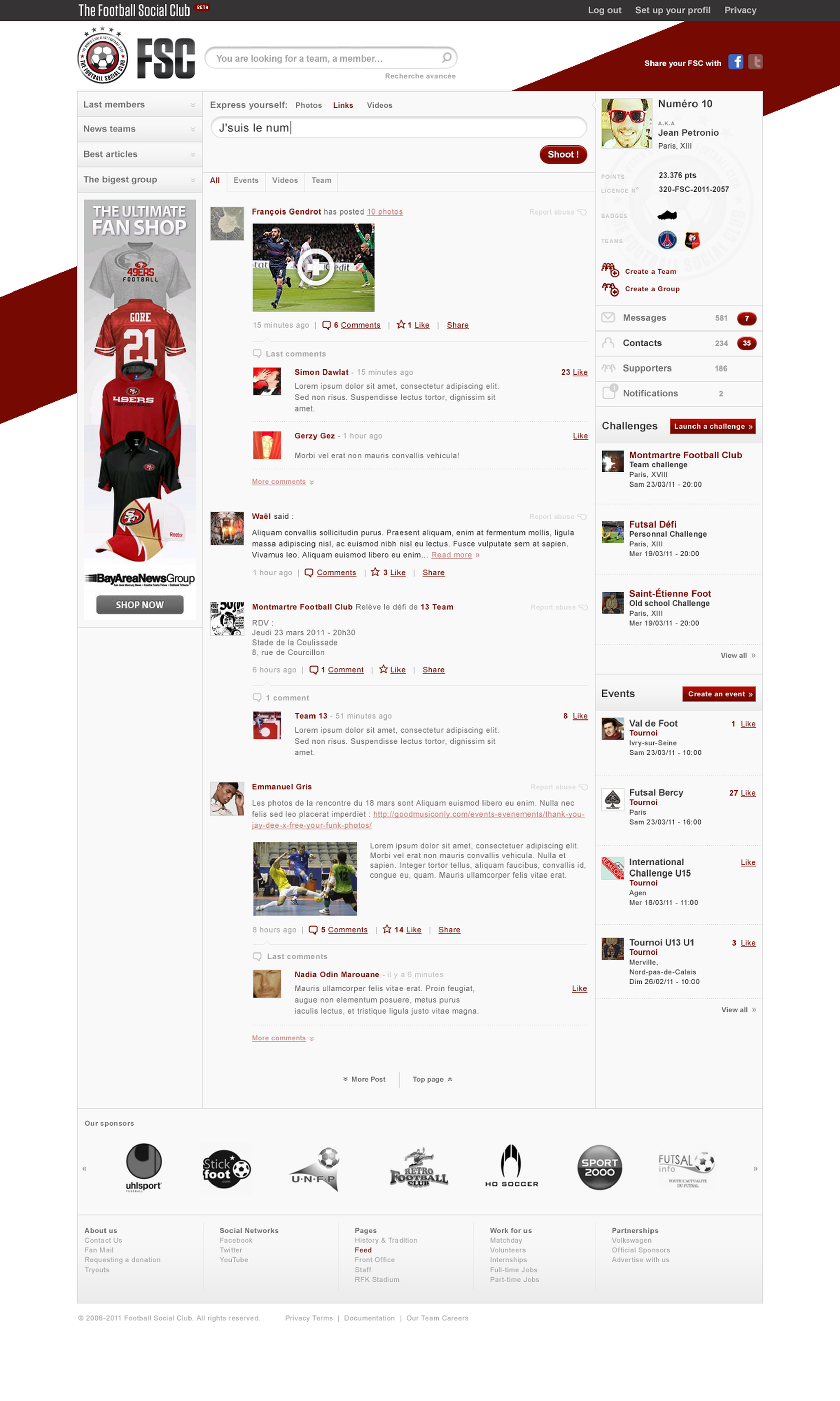 The Football Social Club - screenshot 2