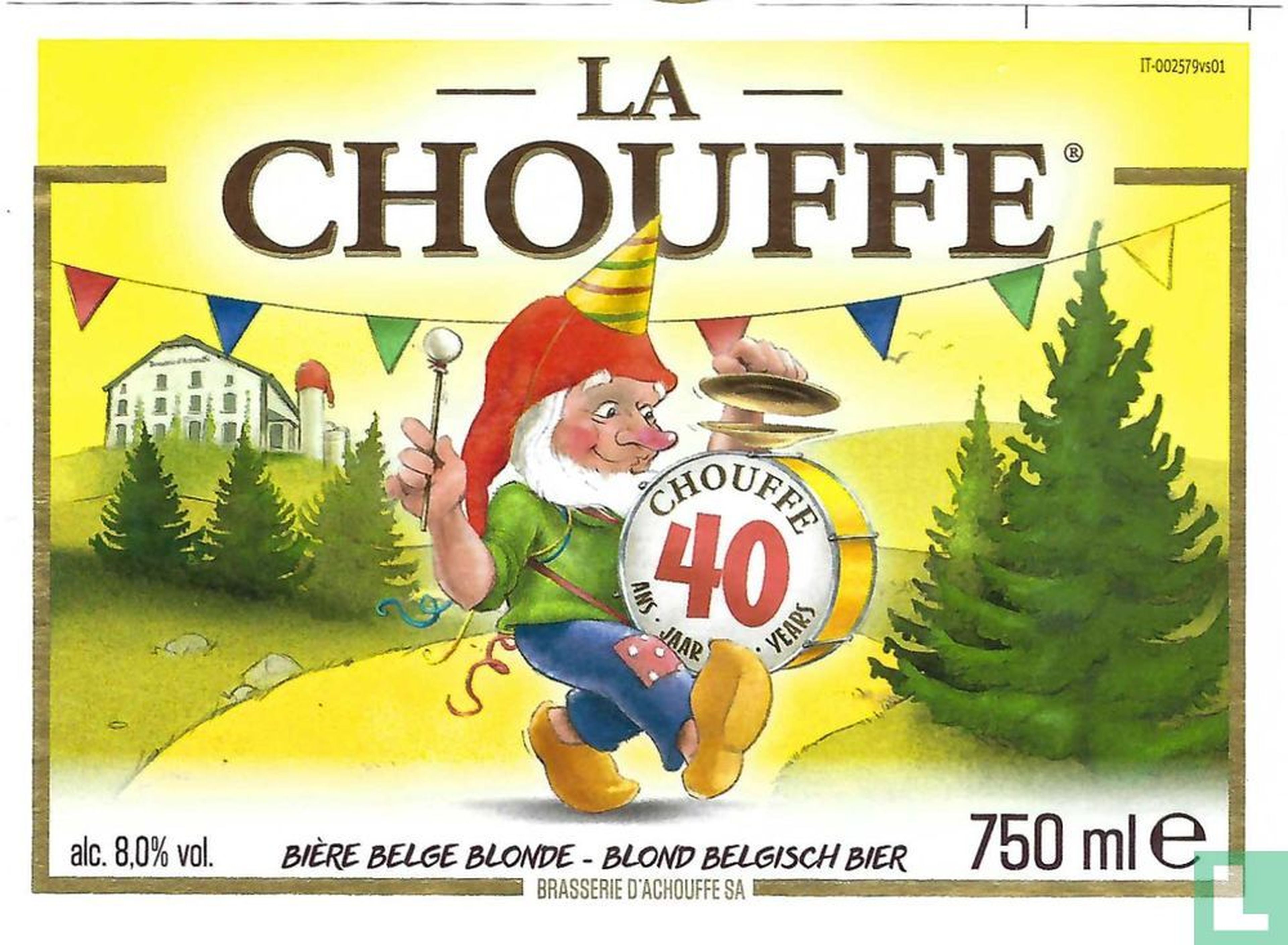 een landingspagina voor Achouffe