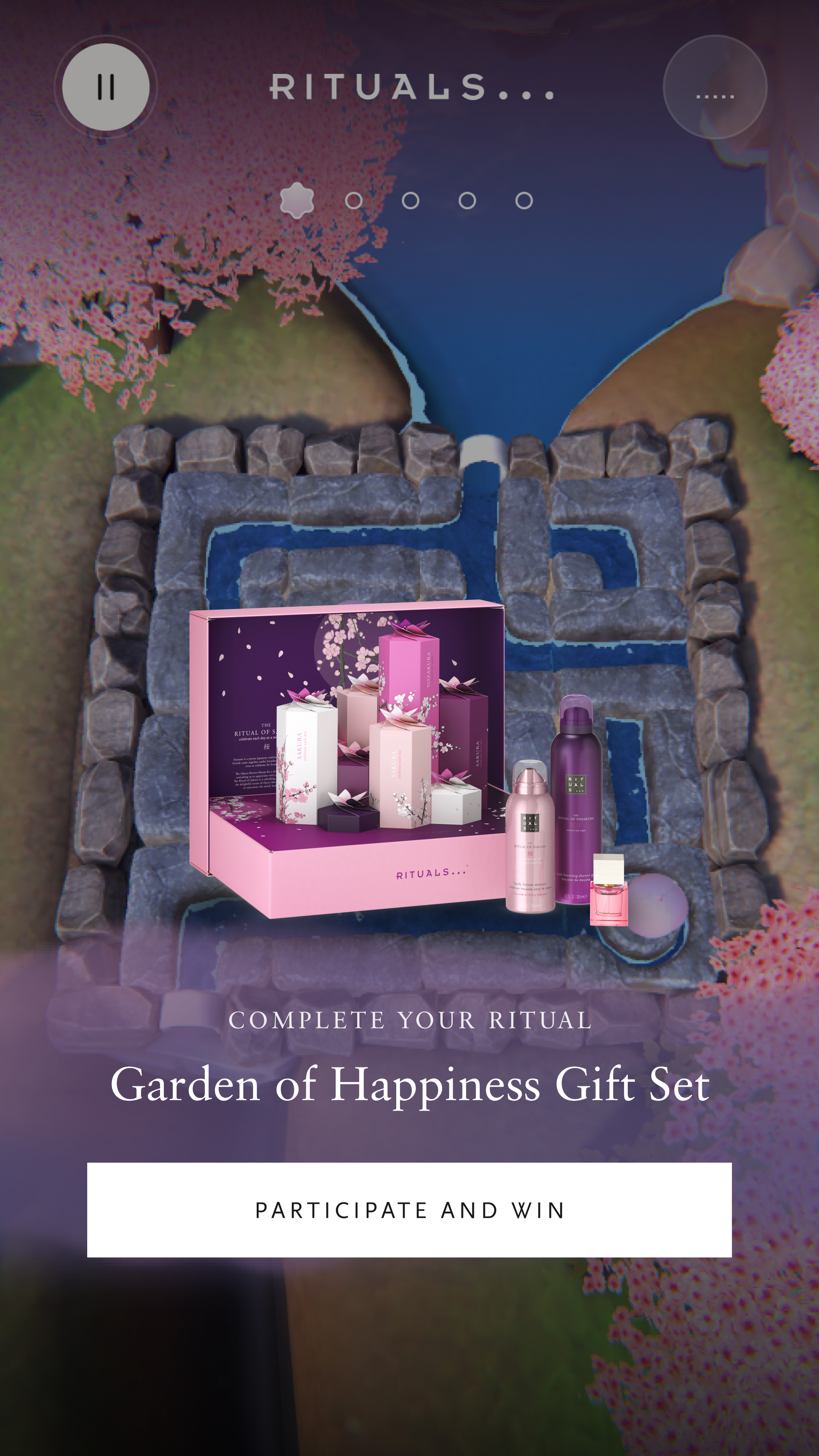 Rituals Journey to Hamani experience | livewall