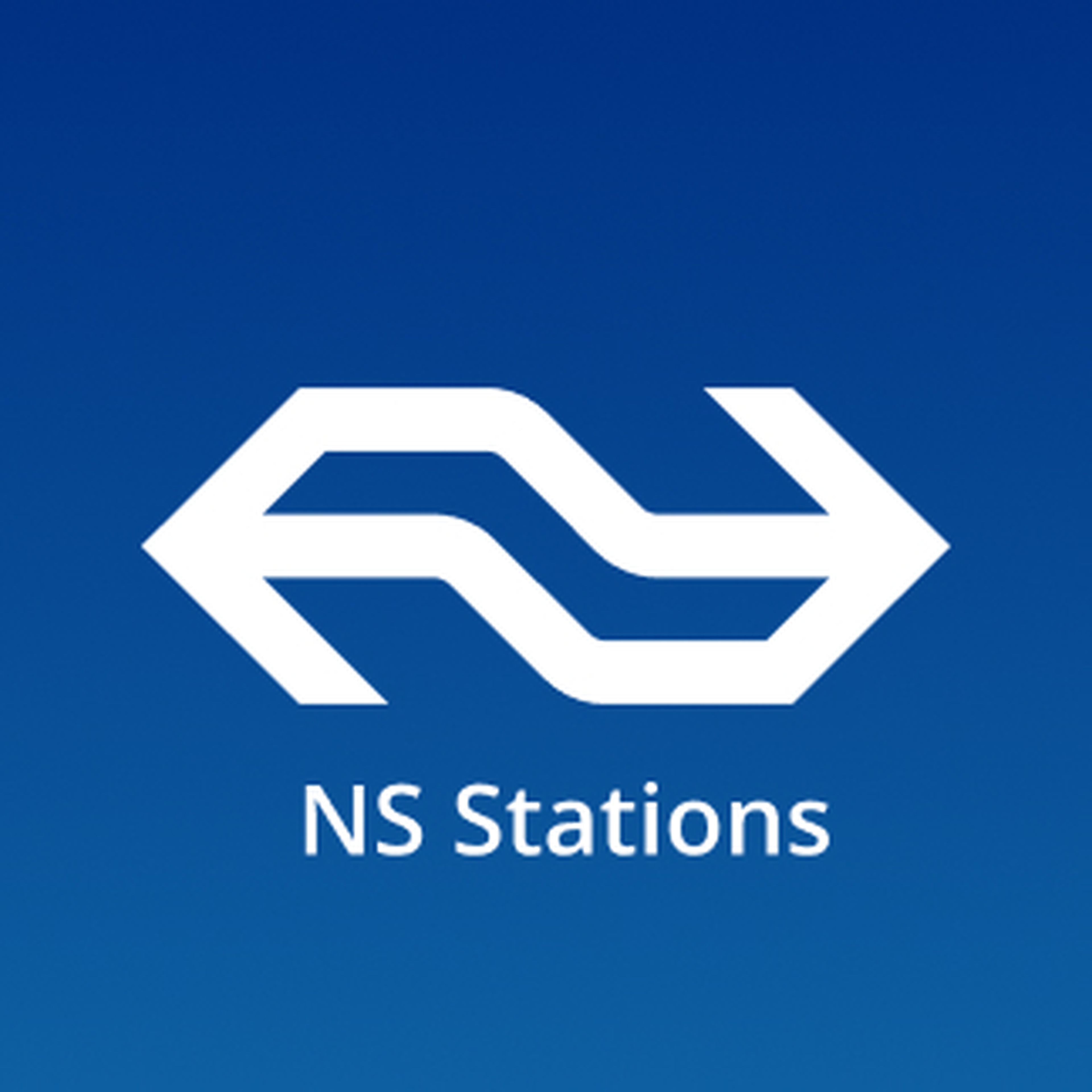 Logo van NS Stations