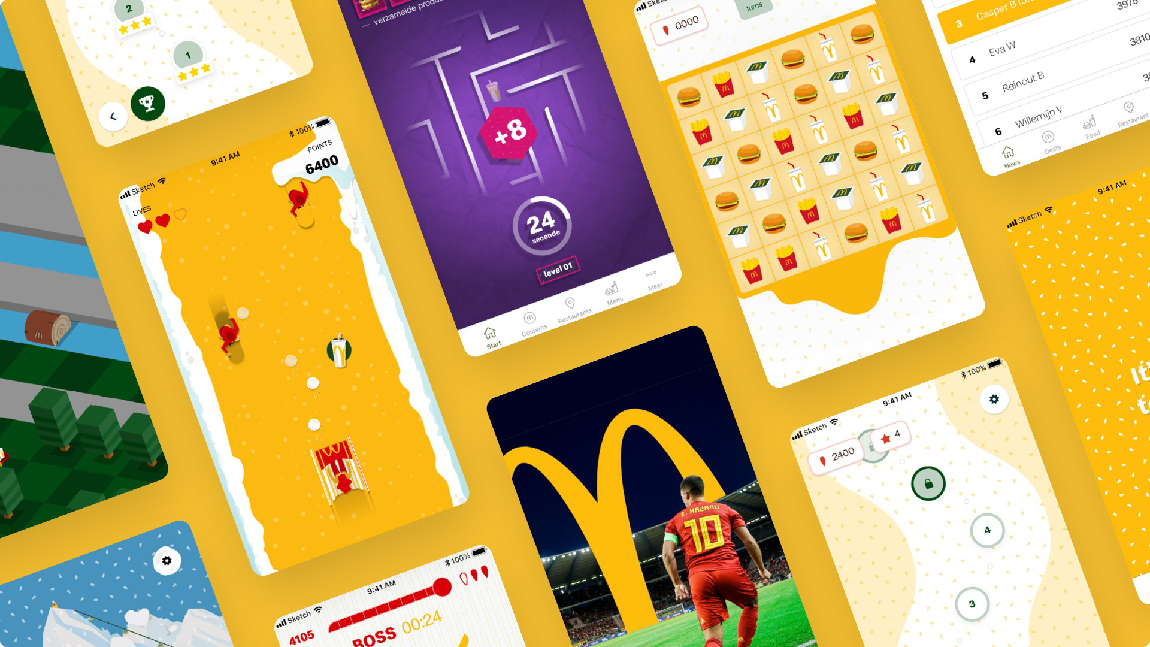 Speel in de app, pak een coupon en kom langs