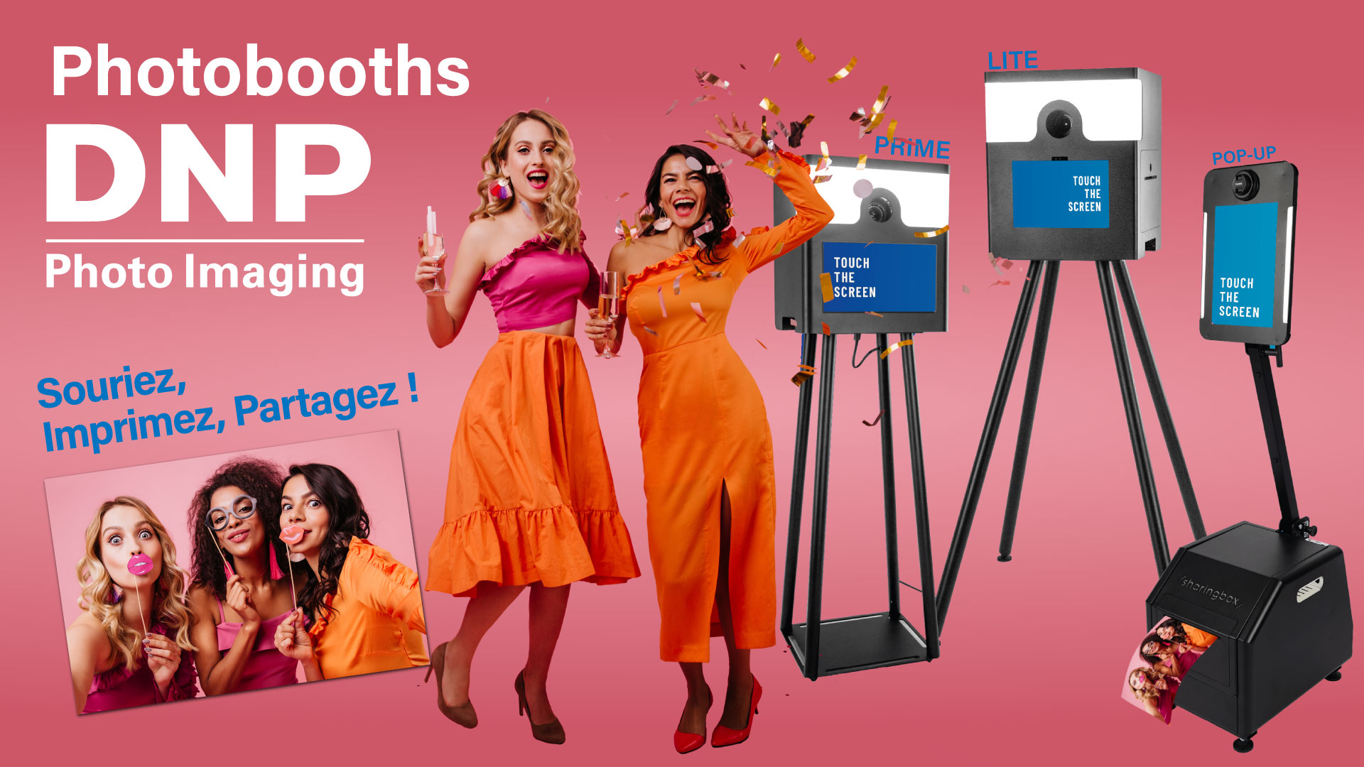 Les Photobooths DNP | L'animation qui fait la différence.