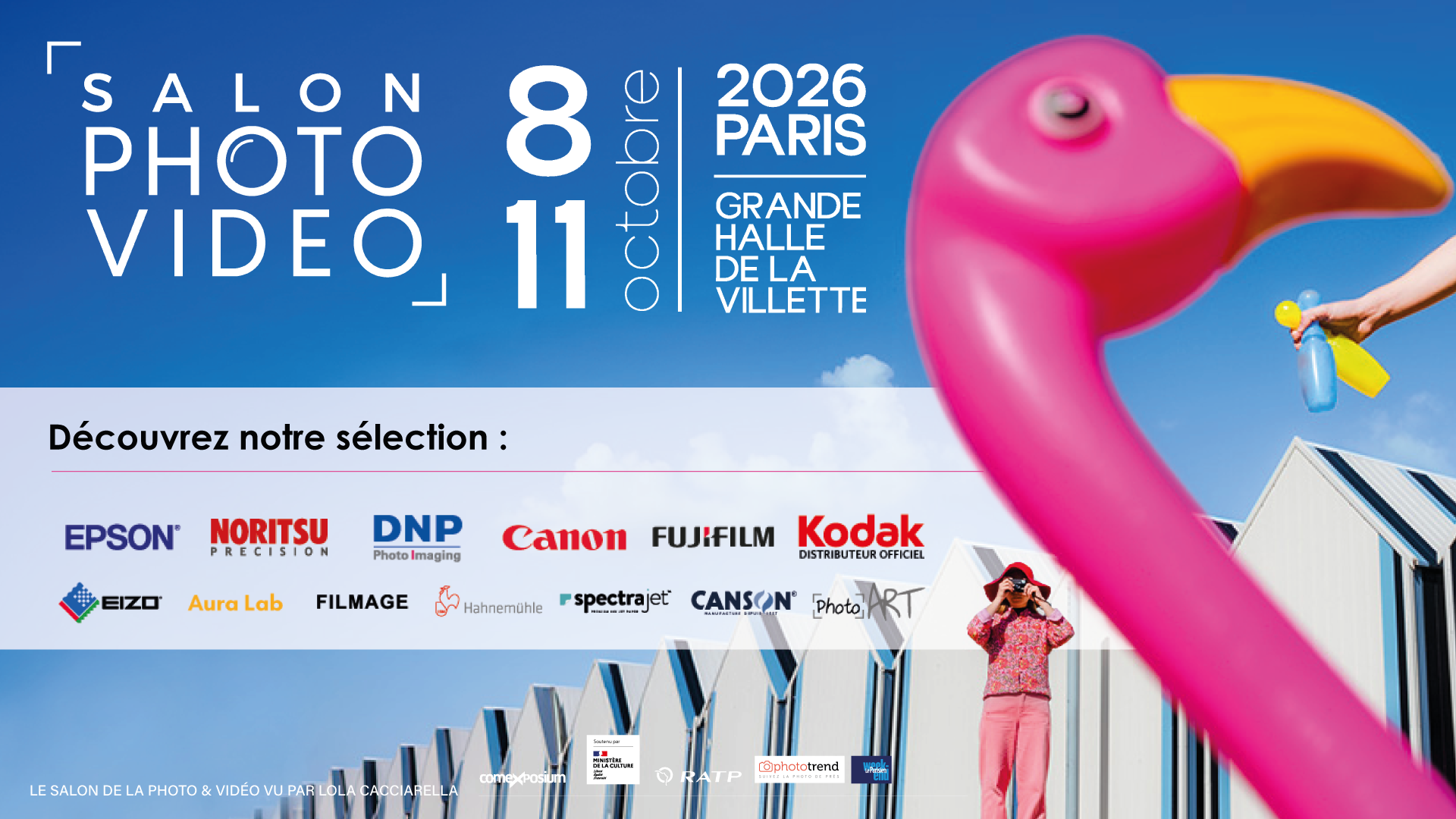  Retrouvez-nous au Salon de la Photo du 8 au 11 octobre 2026 | Stand M5 005 (Balcon)