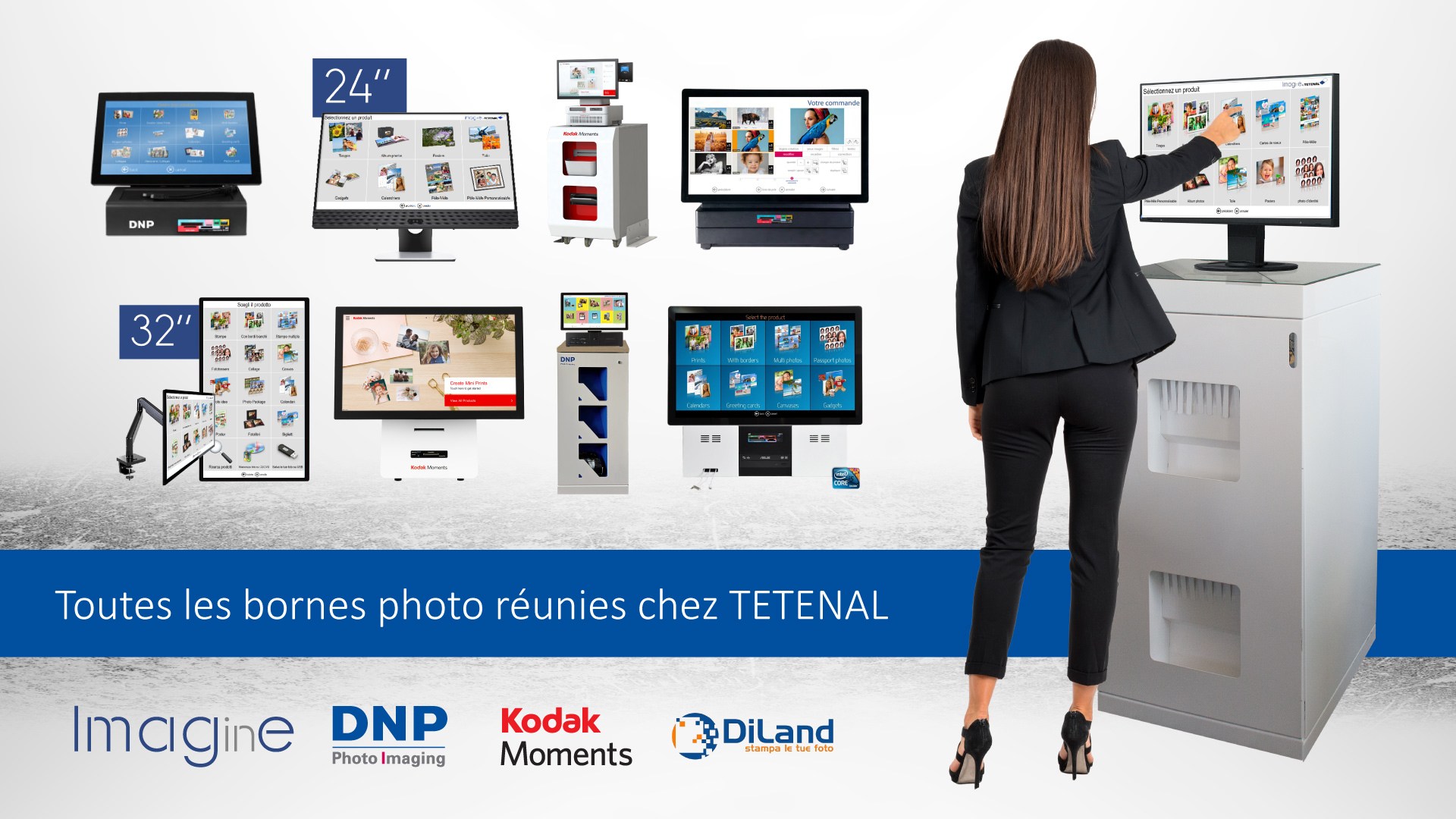 Quelle borne de commande photo  pour votre point de vente ?