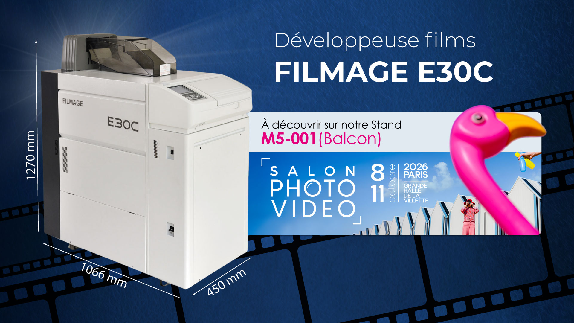 Développeuse Films pro FILMAGE E30C | à découvrir au Salon de la Photo