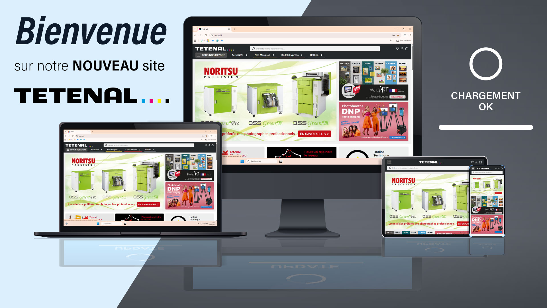 Découvrez les avantages du nouveau site TETENAL et la procédure de connexion