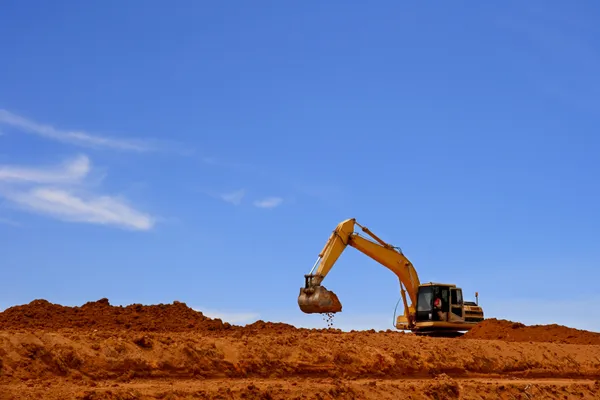 Heavy duty machinery operating