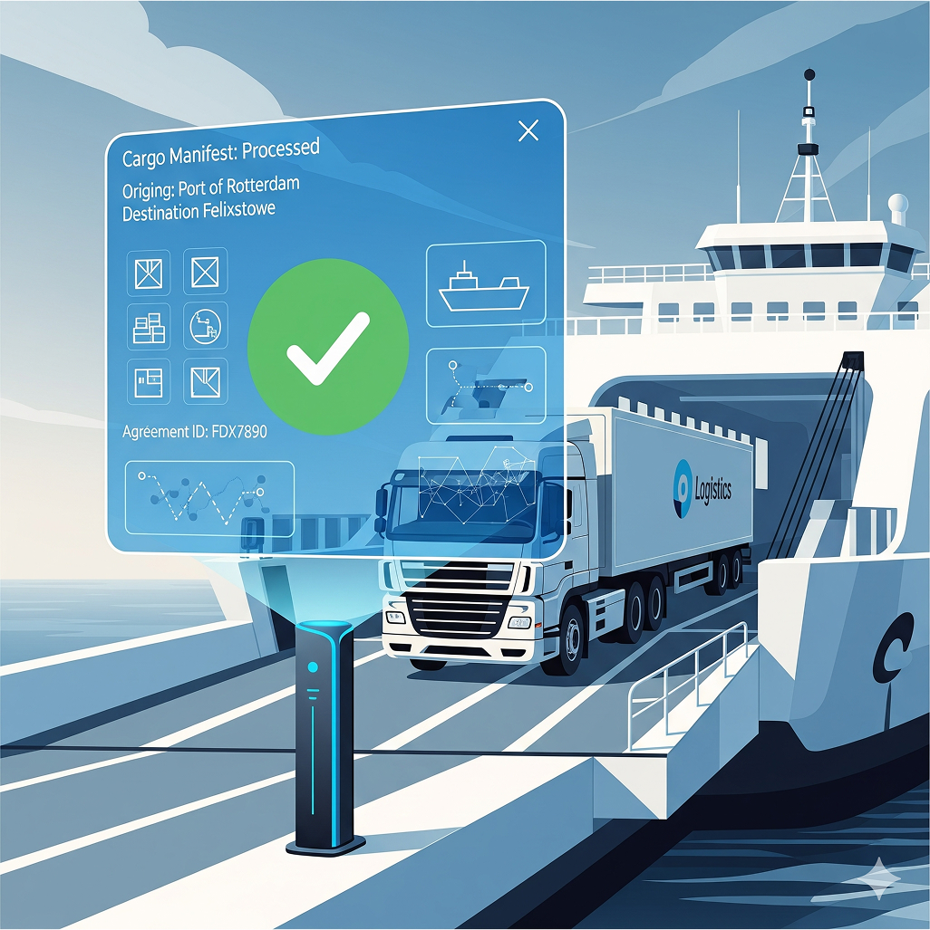 Freight customers illustration