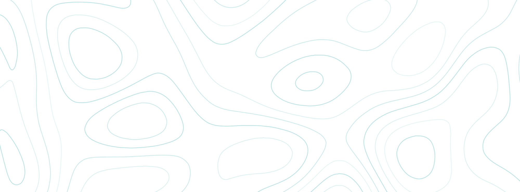 Series of round, organic shapes representing human interactiob