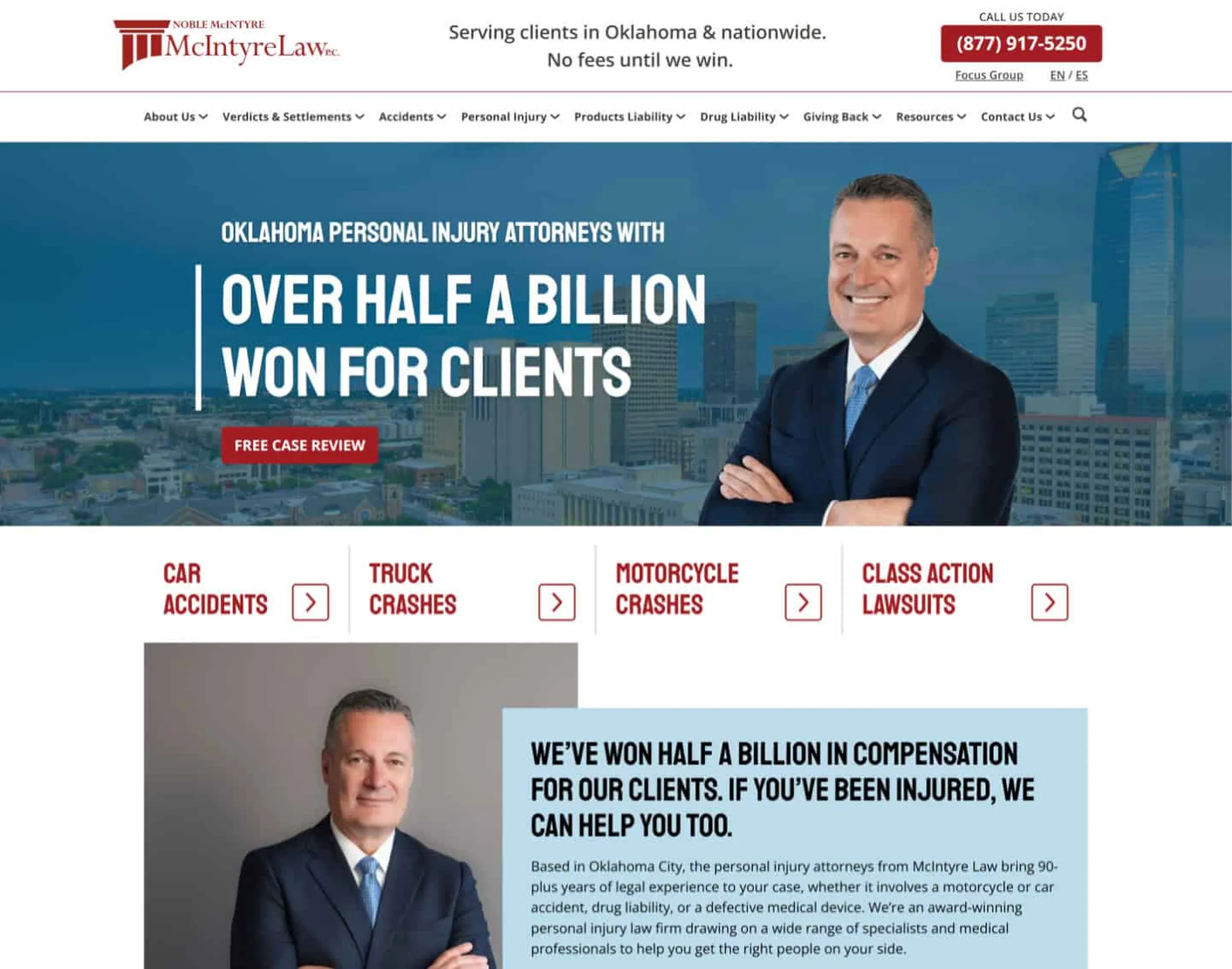 McIntyre Law home page