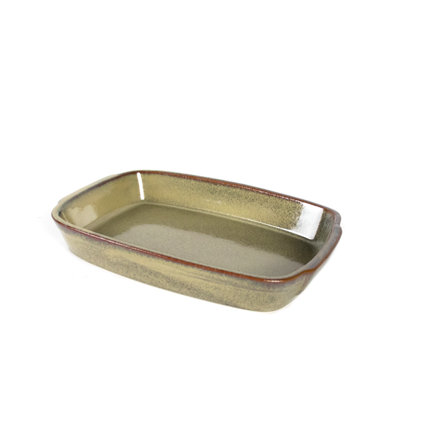 Medium Rectangle Oven Plate, Green - Select Concept Sweden