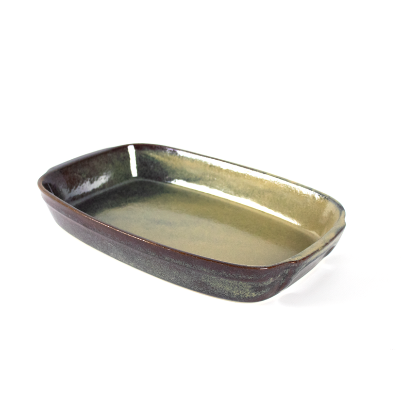 Large Rectangle Oven Plate, Green - Select Concept Sweden