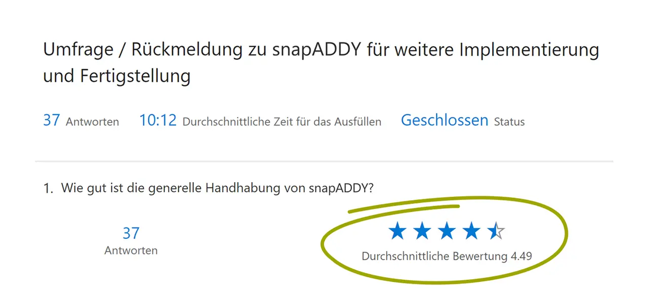 Success Story SCHUNK Survey