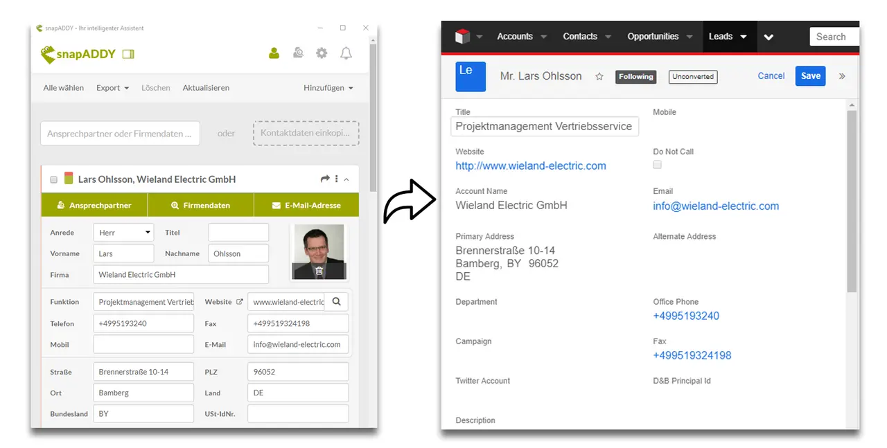 Success Story Wieland Electric, from DataQuality to Sugar CRM