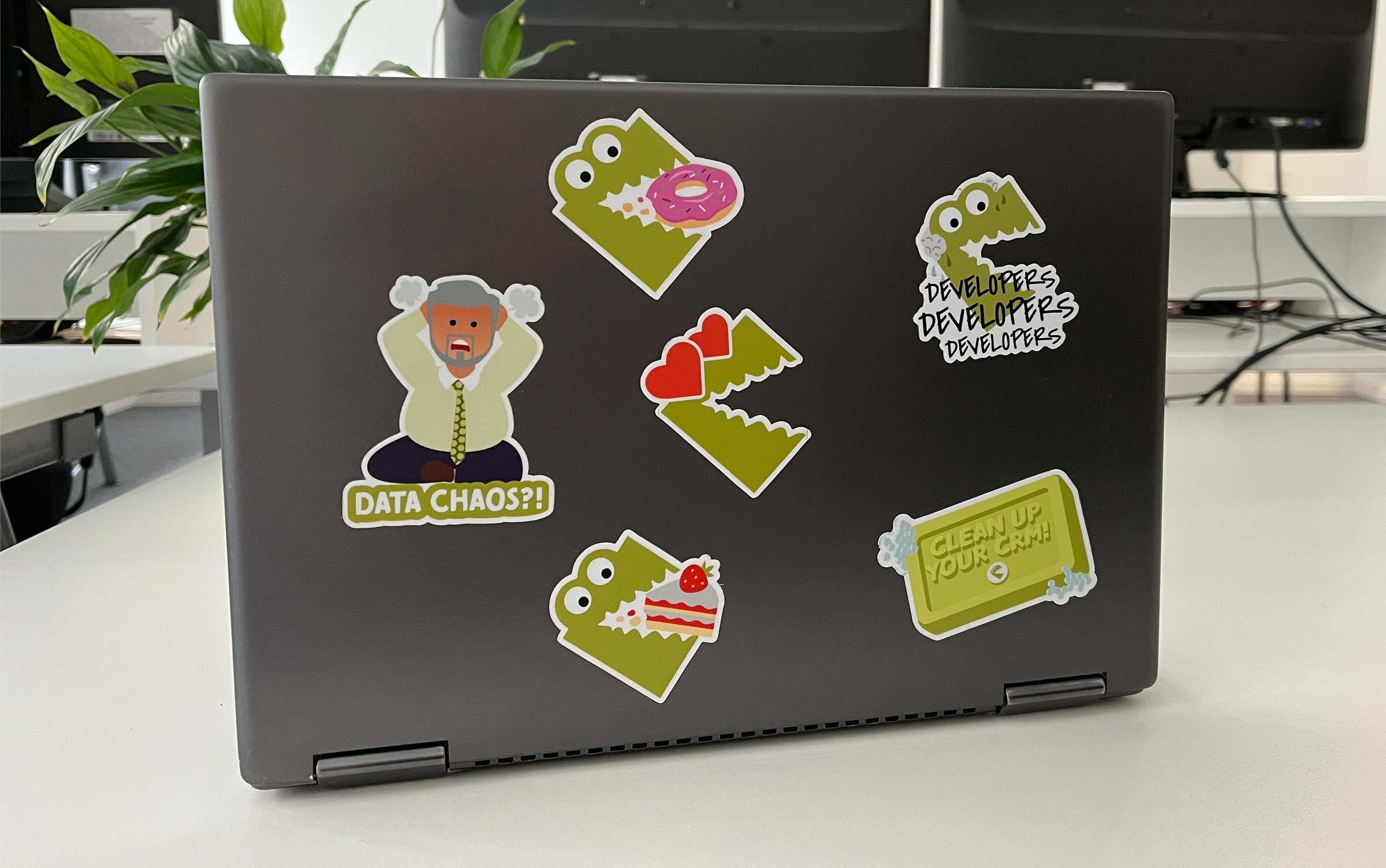 Crocodile Logo Sticker