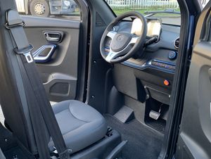 Rijbewijsvrije scootmobiel / Brommobiel E-Volt Q4 blauw - Image 9