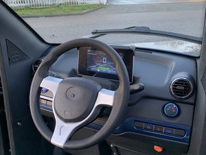 Rijbewijsvrije scootmobiel / Brommobiel E-Volt Q4 blauw - Image 12