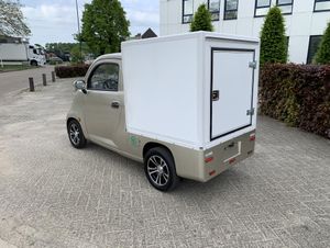 Rijbewijsvrije Cargo met laadbak elektrische Brommobiel - Image 4