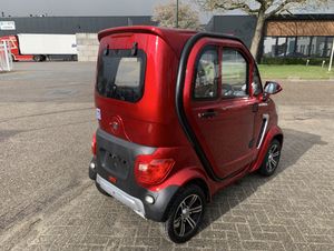 Rijbewijsvrije scootmobiel / Brommobiel Econelo 2300km Rood - Image 5