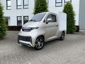 Rijbewijsvrije Cargo met laadbak elektrische Brommobiel - Image 3