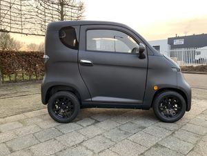 Rijbewijsvrije scootmobiel / Brommobiel E-Volt SQ4 Mat zwart - Image 5