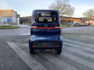 Rijbewijsvrije scootmobiel / Brommobiel E-Volt Q4 blauw - Image 6