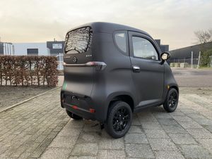 Rijbewijsvrije scootmobiel / Brommobiel E-Volt SQ4 Mat zwart - Image 7