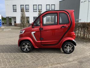 Rijbewijsvrije scootmobiel / Brommobiel Econelo 2300km Rood - Image 8