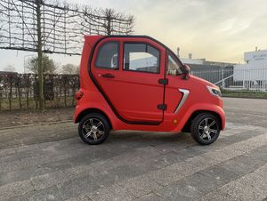 Rijbewijsvrije City Car Sx rood - Image 3