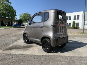 Rijbewijsvrije scootmobiel / Brommobiel E-Volt Q4 grijs. - Image 7