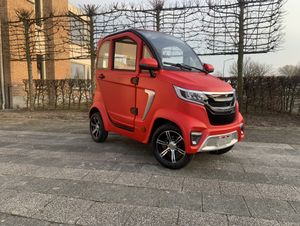 Rijbewijsvrije City Car Sx rood - Image 2