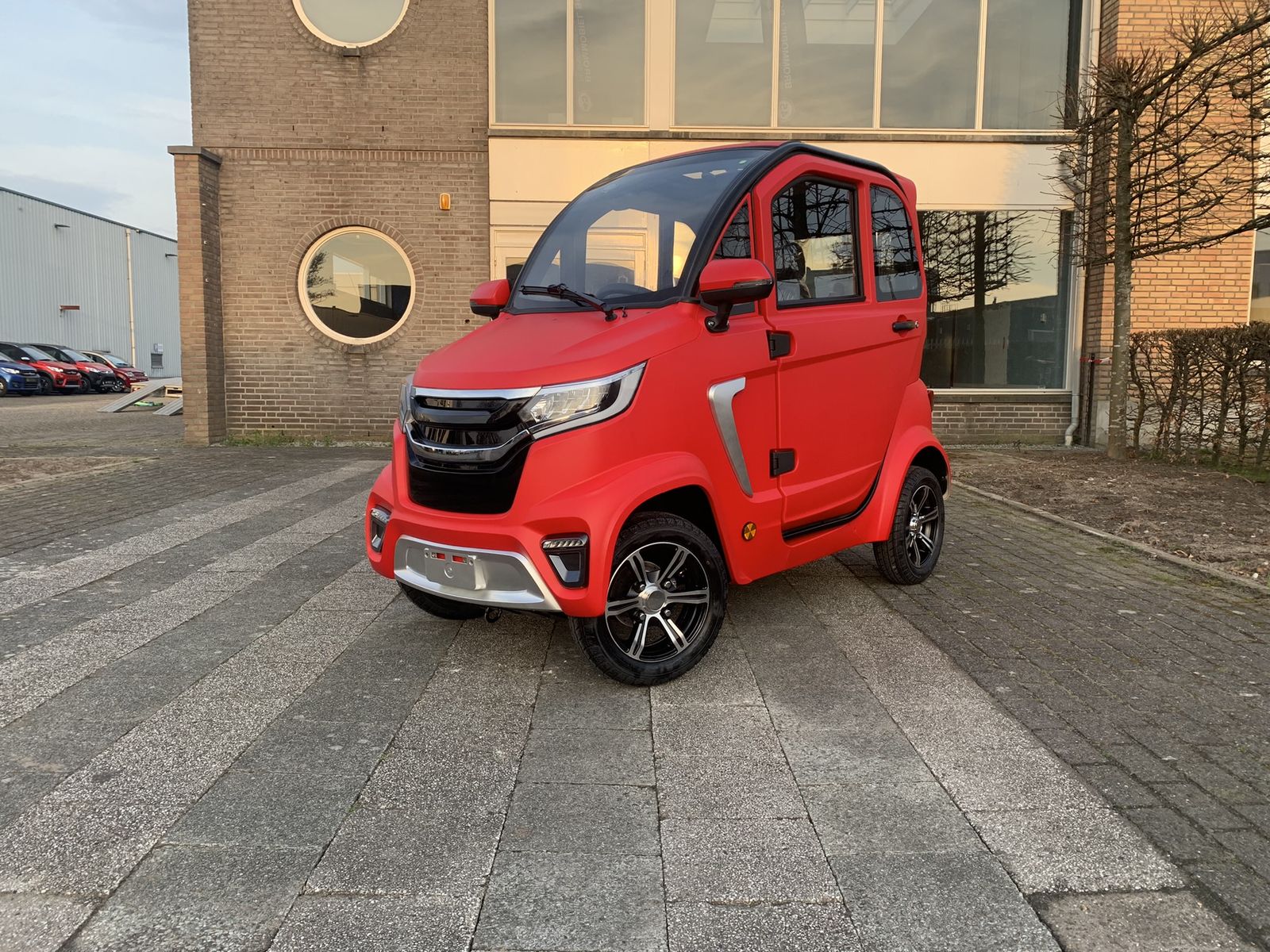 Rijbewijsvrije City Car Sx rood