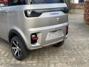 Rijbewijsvrije scootmobiel / Brommobiel Thogo champagne  - Image 10