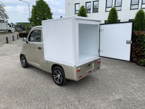 Rijbewijsvrije Cargo met laadbak elektrische Brommobiel - Image 7
