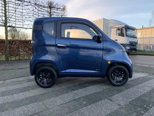 Rijbewijsvrije scootmobiel / Brommobiel E-Volt Q4 blauw - Image 4