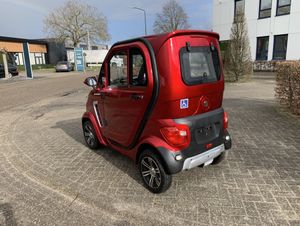 Rijbewijsvrije scootmobiel / Brommobiel Econelo 2300km Rood - Image 7