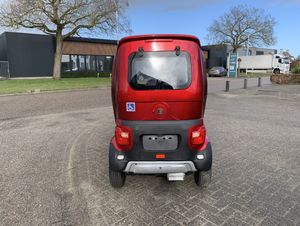 Rijbewijsvrije scootmobiel / Brommobiel Econelo 2300km Rood - Image 6