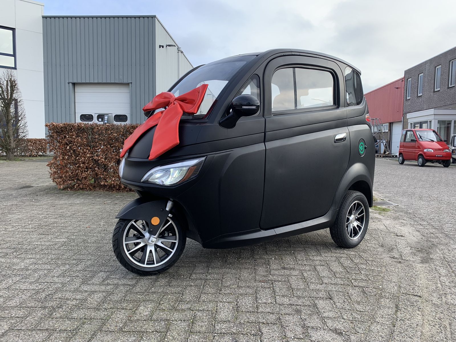 Rijbewijsvrije Trike X1 matt zwart