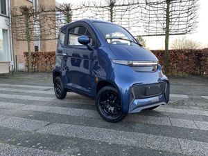 Rijbewijsvrije scootmobiel / Brommobiel E-Volt Q4 blauw - Image 2