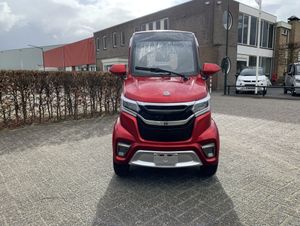 Rijbewijsvrije scootmobiel / Brommobiel Econelo 2300km Rood - Image 2