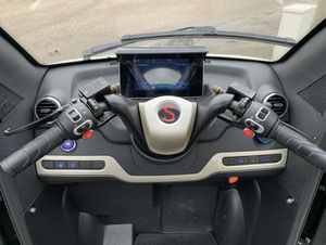 Rijbewijsvrije scootmobiel / Brommobiel E-Volt SQ4 Beige - Image 14