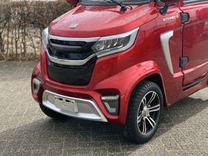 Rijbewijsvrije scootmobiel / Brommobiel Econelo 2300km Rood - Image 9